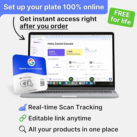 NFC Google Review Tap Card