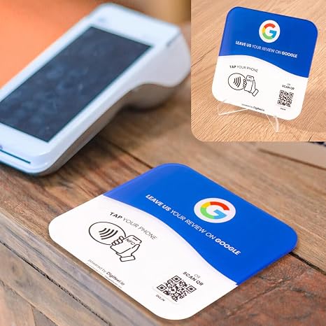 NFC Google Review Tap Card
