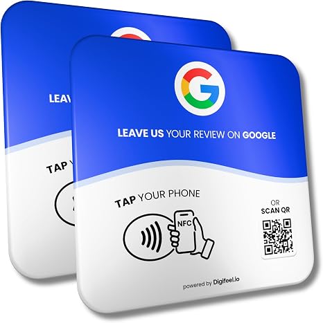 NFC Google Review Tap Card